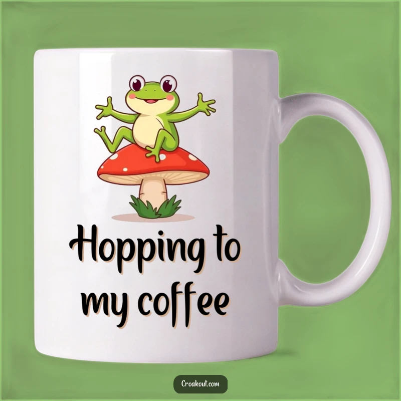 Funny Frog Dance Mug: A Hilarious Gift for Wobbly Fun Lovers