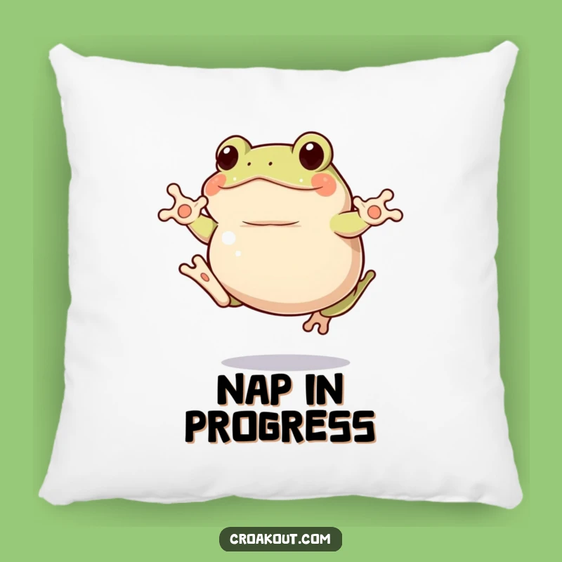 Soft Funny Clumsy Frog Pillow: Cuddle Up with Comical Comfort Gift