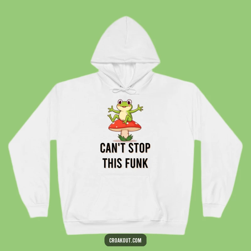 Funny Frog Dance Hoodie: Cozy Up with Hilarious Woodland Vibes