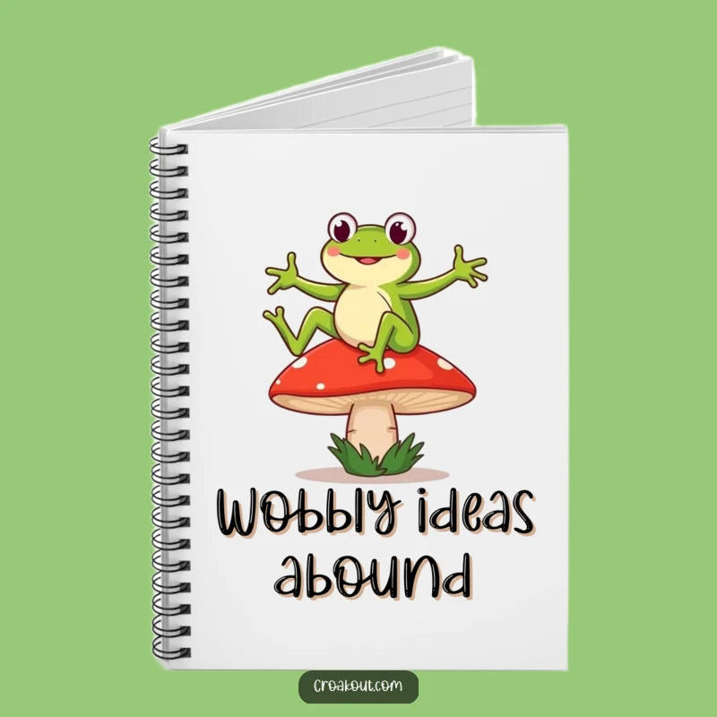 Funny Frog Dance Notebook: Jot Down Hilarious Moves & Ideas