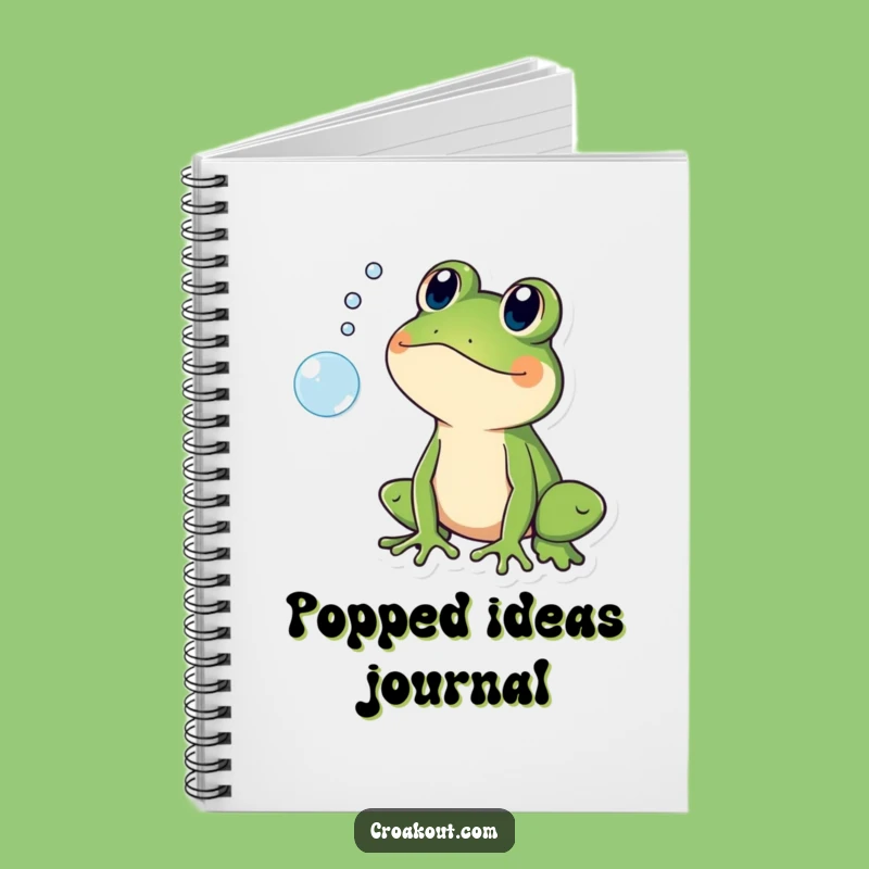 Funny Shocked Frog Notebook: Jot Down Hilarious Reactions & Ideas