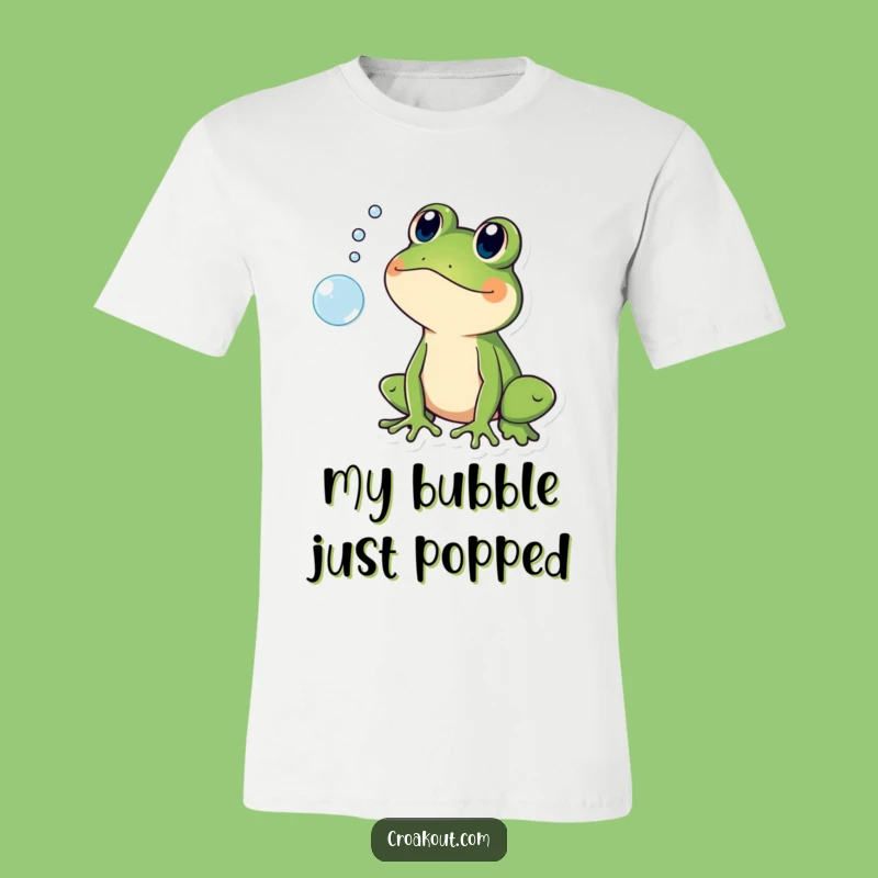 Funny Shocked Frog T-Shirt: Hilarious Reactions for Everyday Fun
